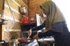 Making Dodol Dessert with Mangrove Seedlings